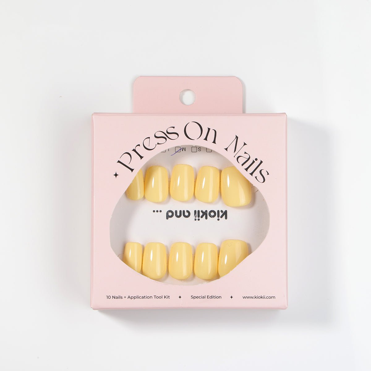 Kiokii Handmade Press-On Nails-Glowing Elegance Nail Set