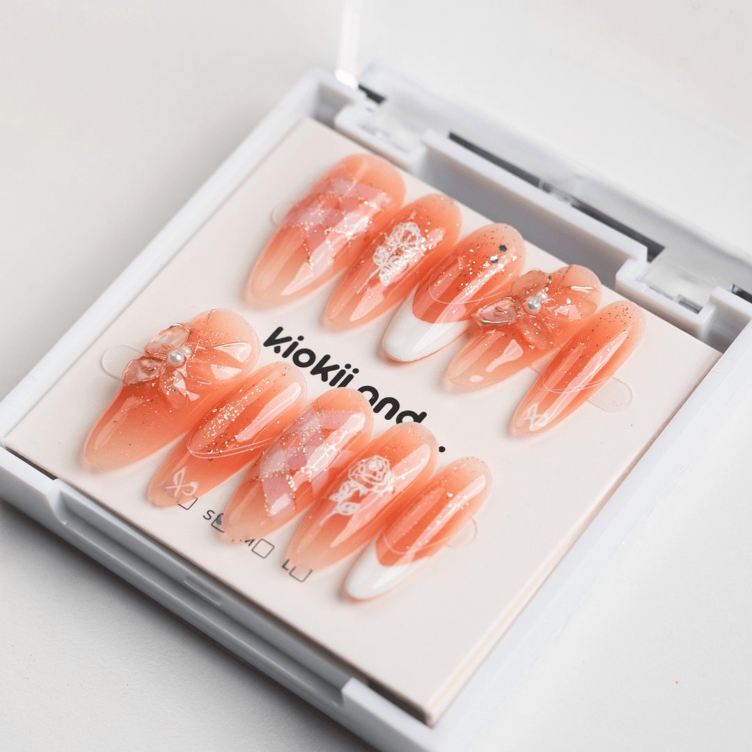 Kiokii Handmade Press-On Nails  - Luna