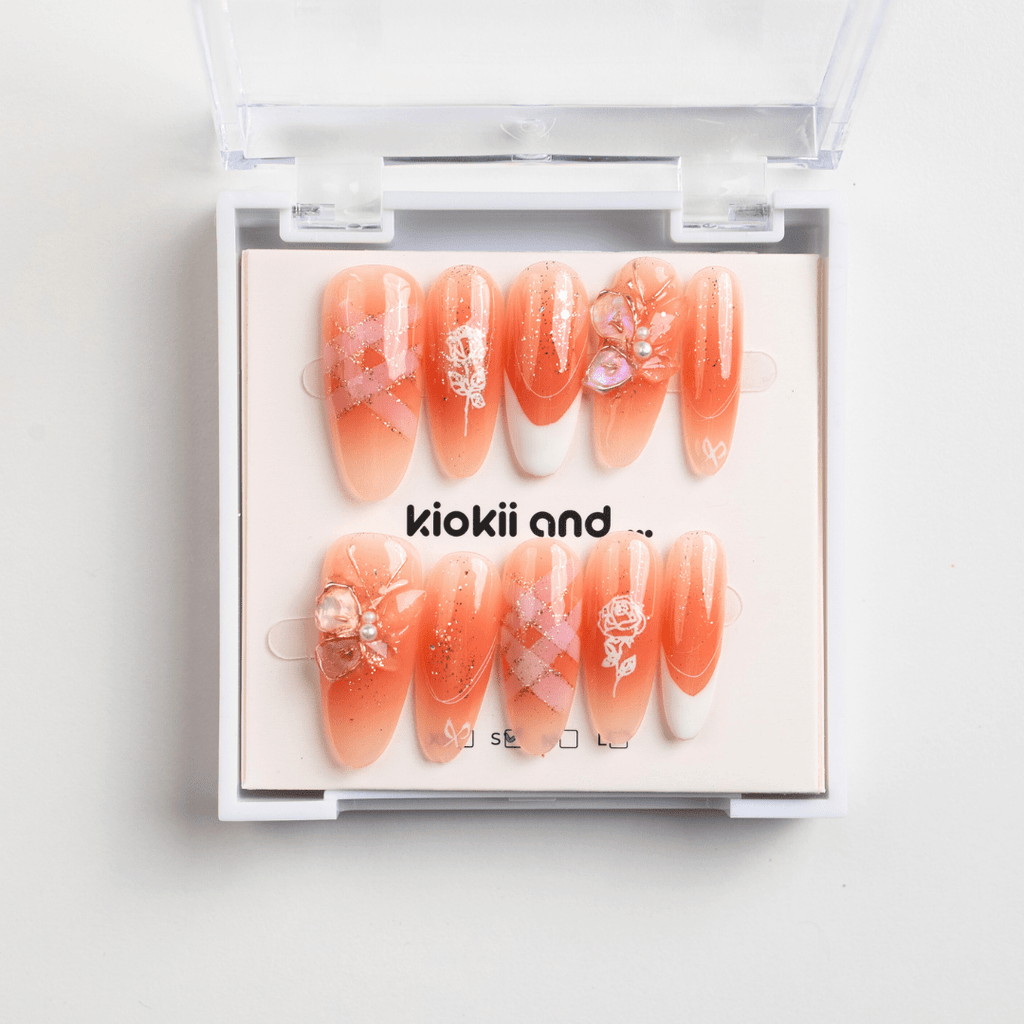 Kiokii Handmade Press-On Nails  - Luna