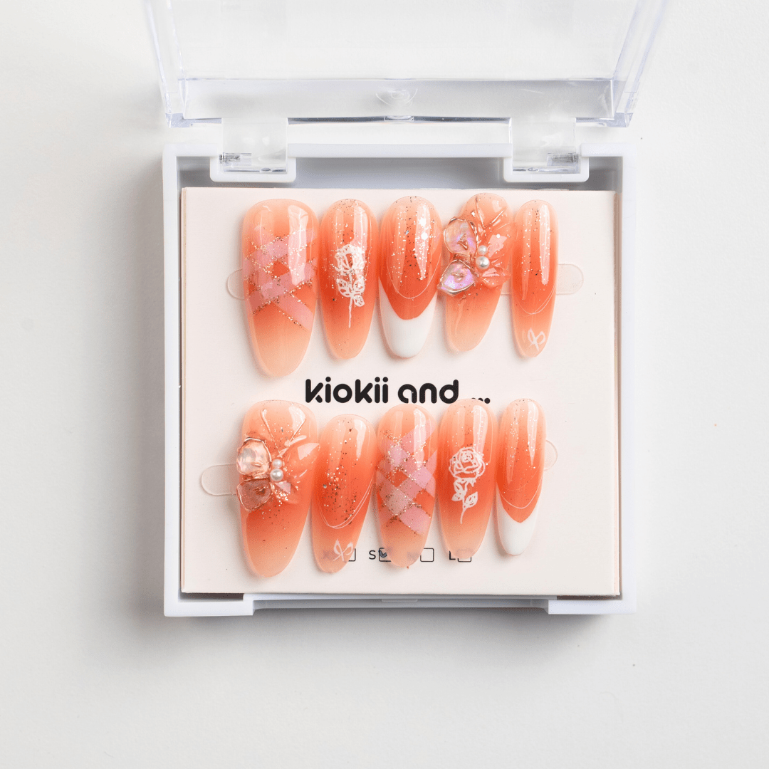Kiokii Handmade Press-On Nails  - Luna