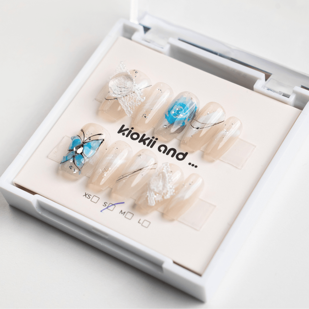 Kiokii Handmade Press-On Nails  - Moonlight