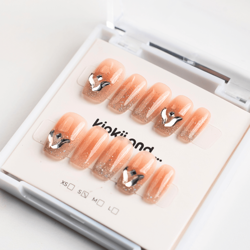 Kiokii Handmade Press-On Nails  - Wings