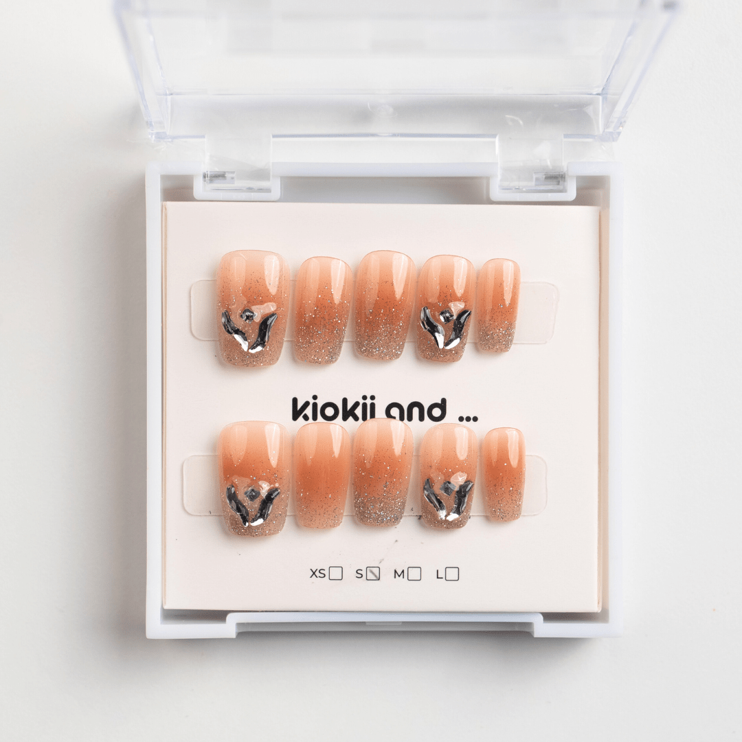 Kiokii Handmade Press-On Nails  - Wings
