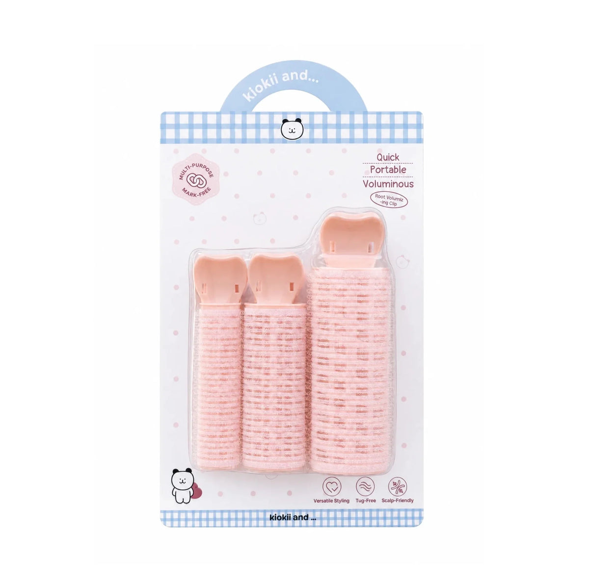 Kiokii Lazy Fluffy Hair Root Clip 3pcs