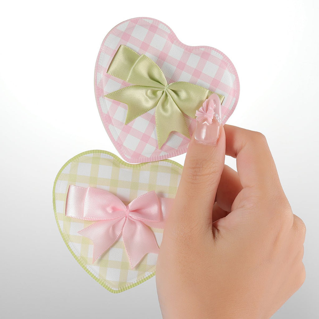Kiokii Peach Soft Sponge Makeup Powder Puffs Set 2pcs