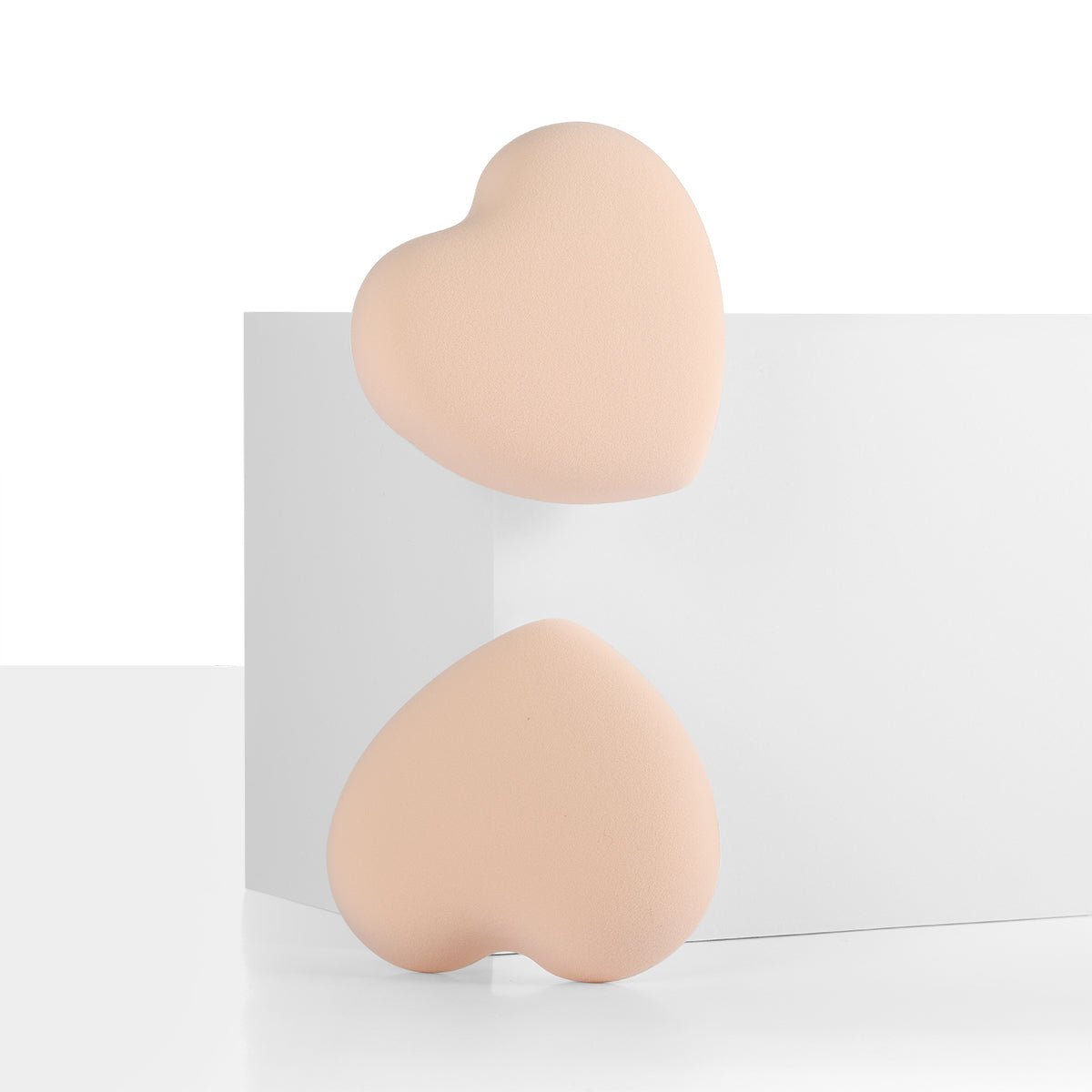 Kiokii Peach Soft Sponge Makeup Powder Puffs Set 2pcs