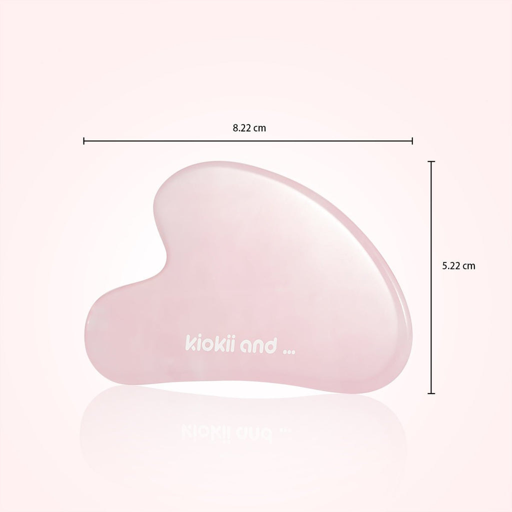 Kiokii Rose Quartz Gua Sha Stone