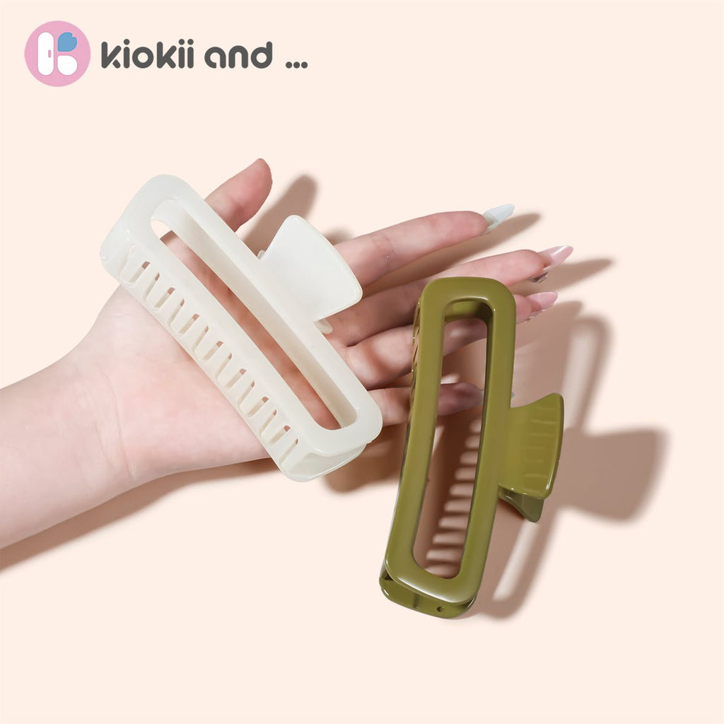 Arch14 Minimal Rectangle Claw Clip 1pc