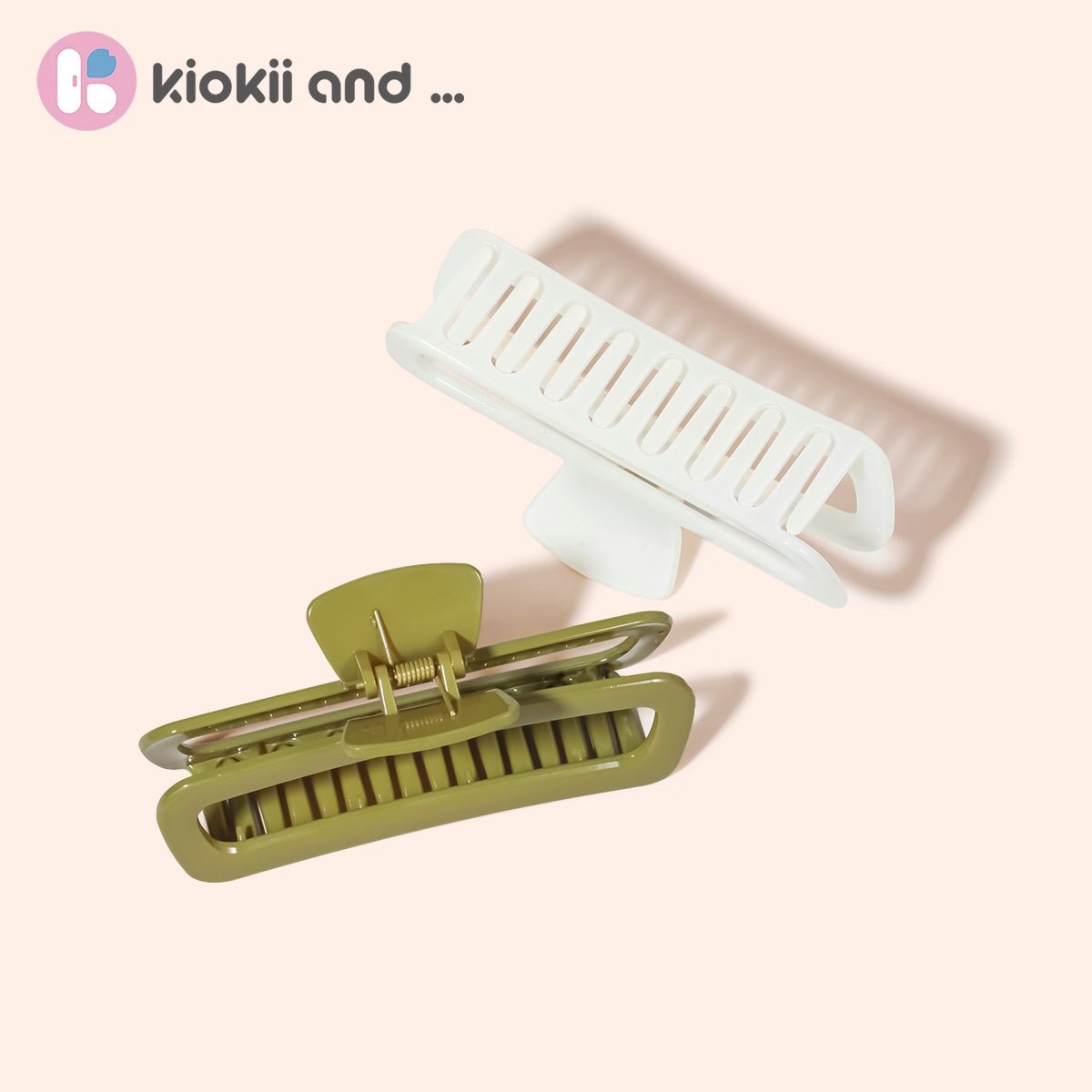 Arch14 Minimal Rectangle Claw Clip 1pc