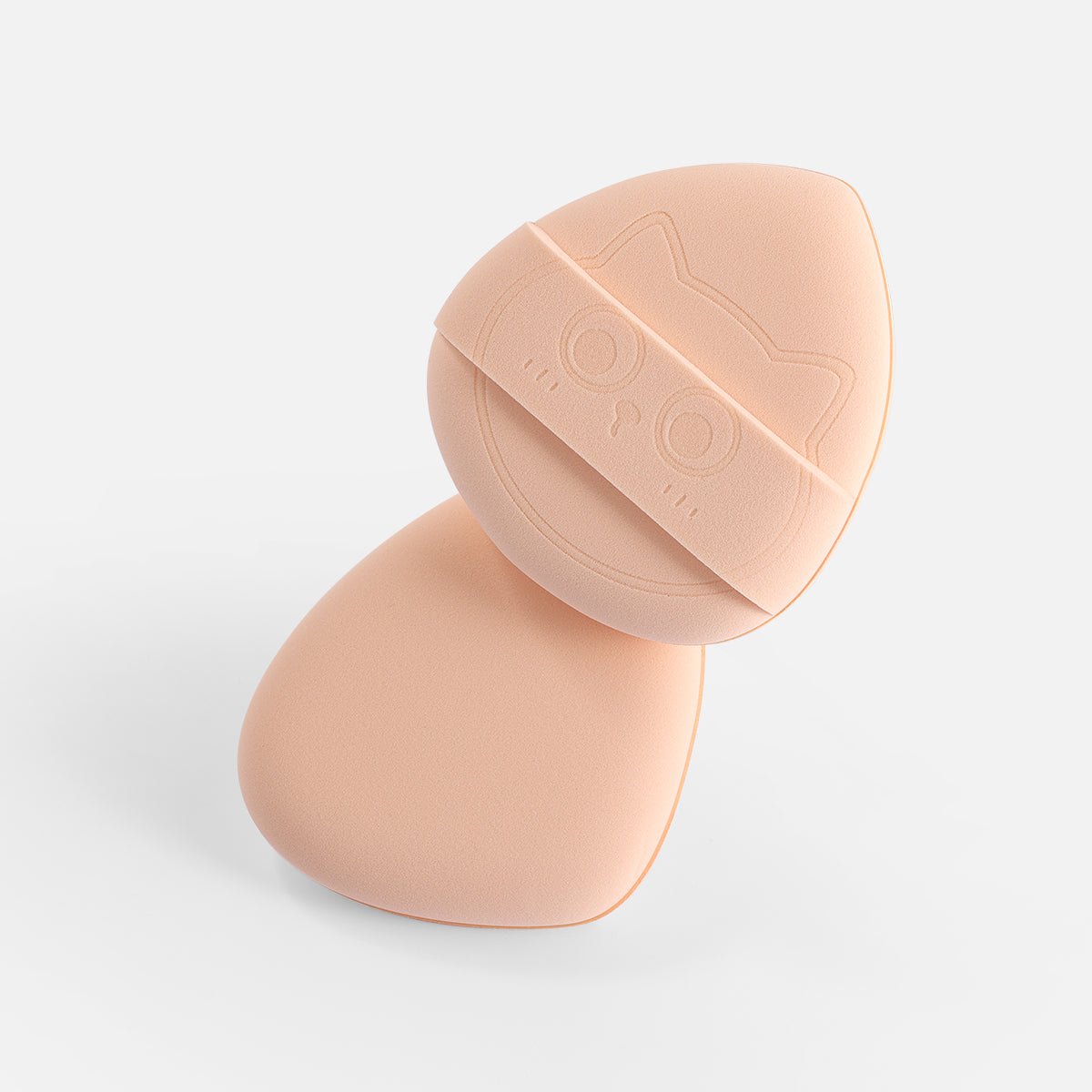 Kiokii Skin Color Soft Elastic Makeup Puffs 2 pcs