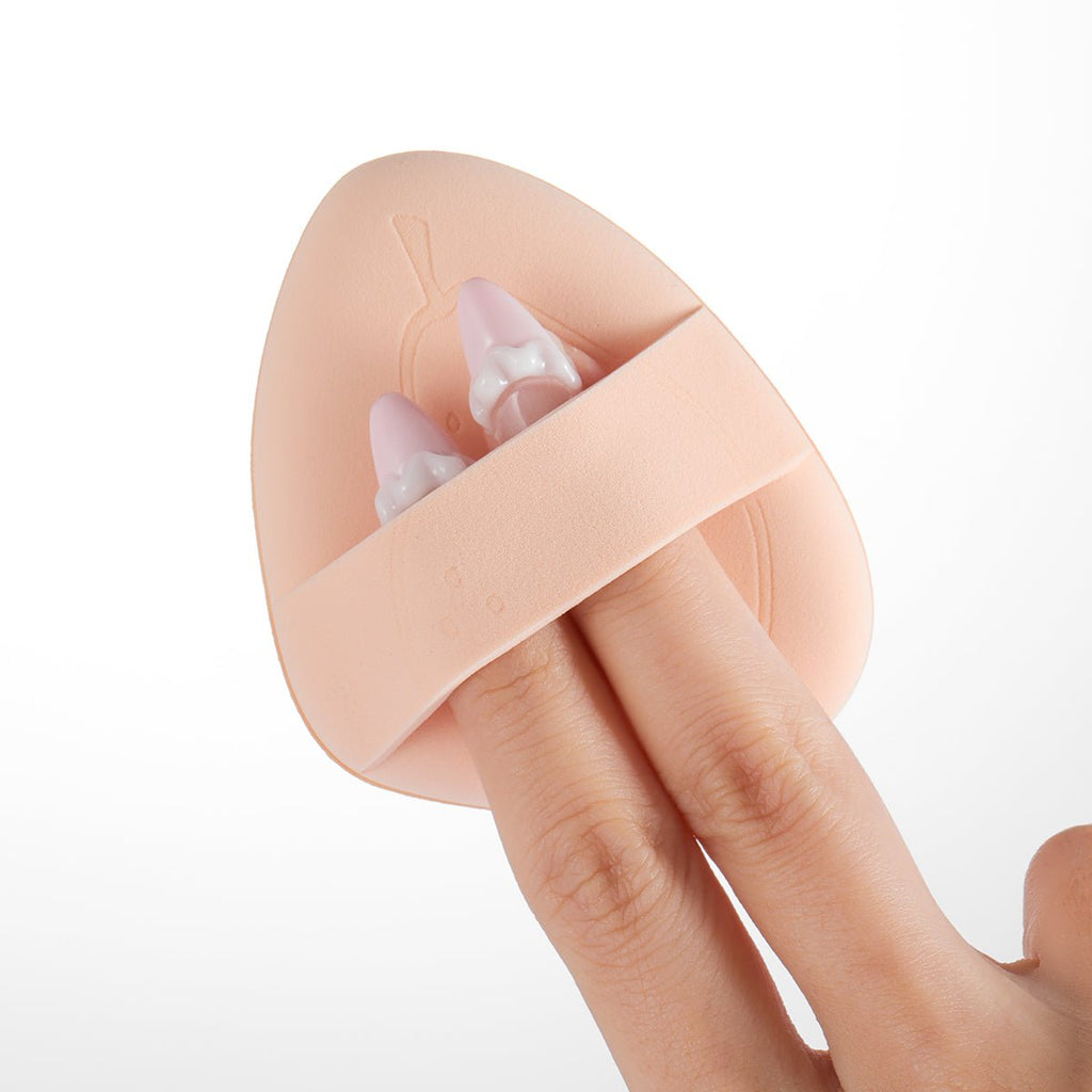 Kiokii Skin Color Soft Elastic Makeup Puffs 2 pcs
