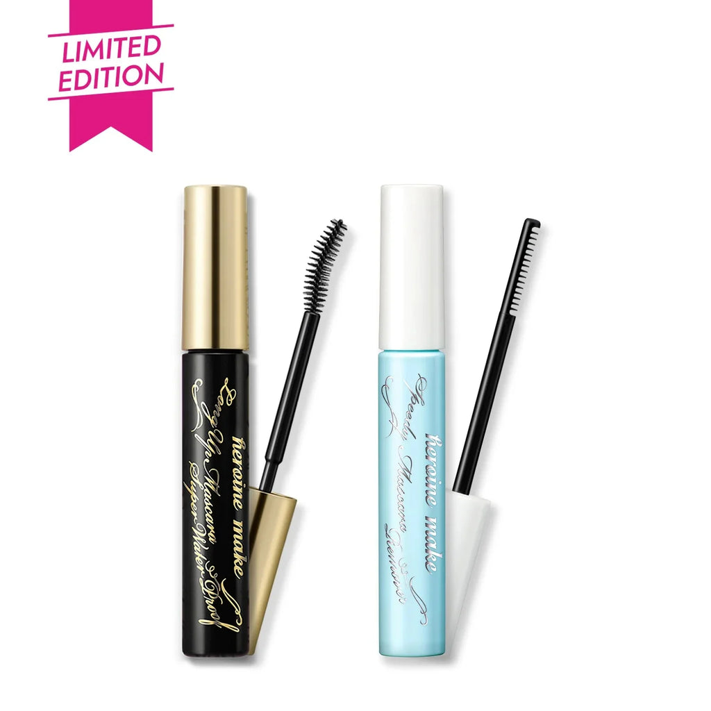 KissMe Heroine Make Long UP Mascara + Speedy Mascara Remover Set (2pcs)