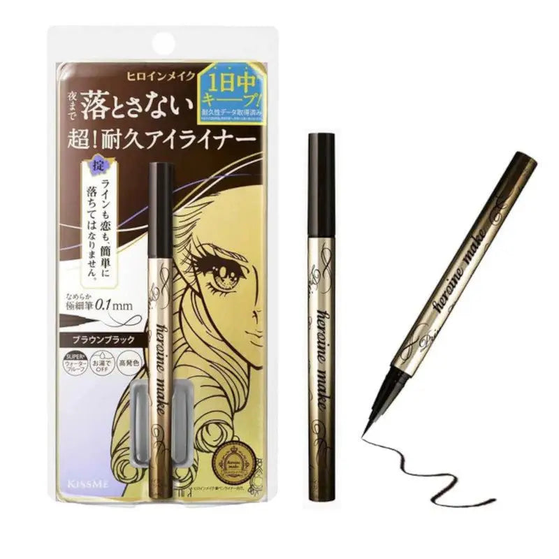 KissMe Heroine Make Prime Liquid Eyeliner Rich Keep