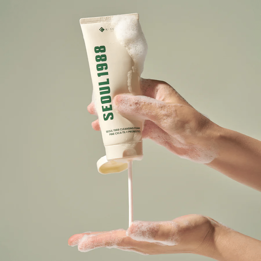 KSECRET SEOUL 1988 Cleansing Foam: Pine Cica 1% + Probiotics 150ml