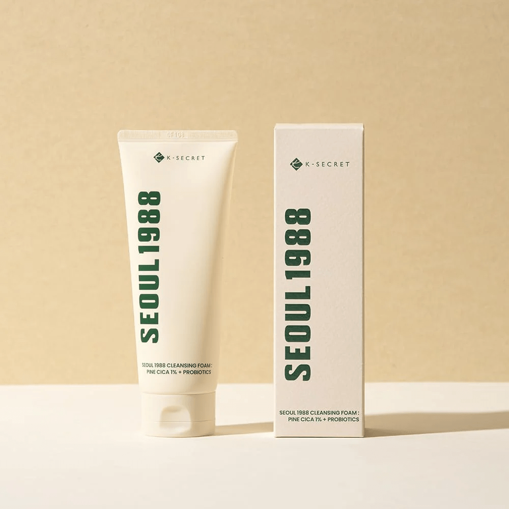 KSECRET SEOUL 1988 Cleansing Foam: Pine Cica 1% + Probiotics 150ml