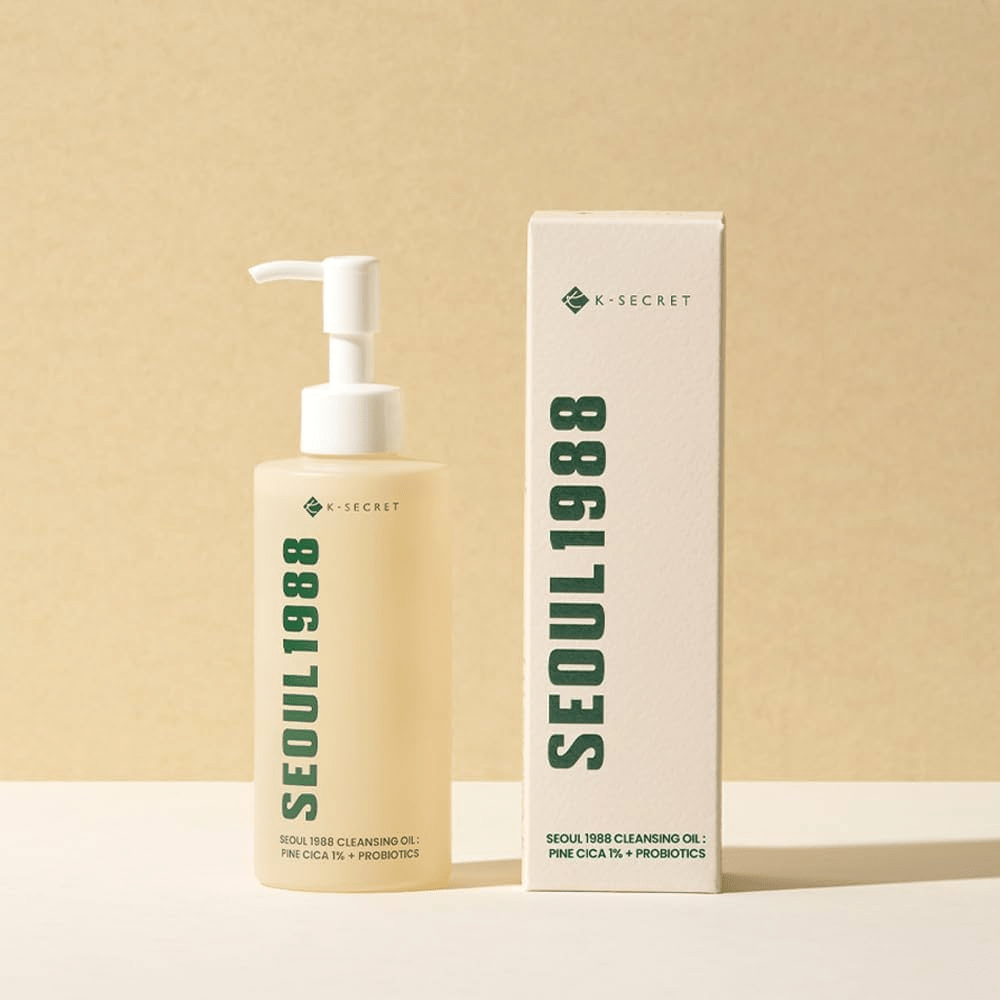 KSECRET SEOUL 1988 Cleansing Oil: Pine Cica 1% + Probiotics 200ml