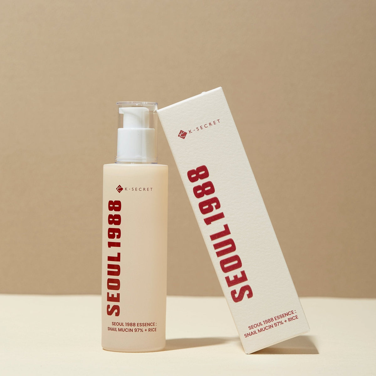 KSECRET SEOUL 1988 Essence: Snail Mucin 97% + Rice 100ml