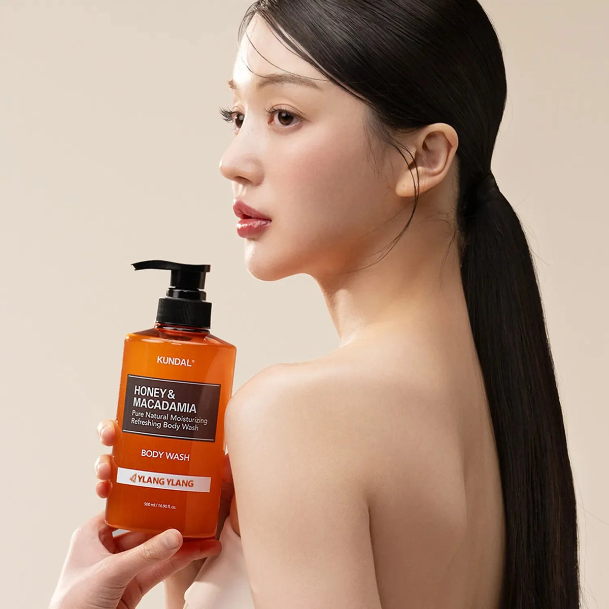 KUNDAL Honey & Macadamia Body Wash 500ml (2 Scents)