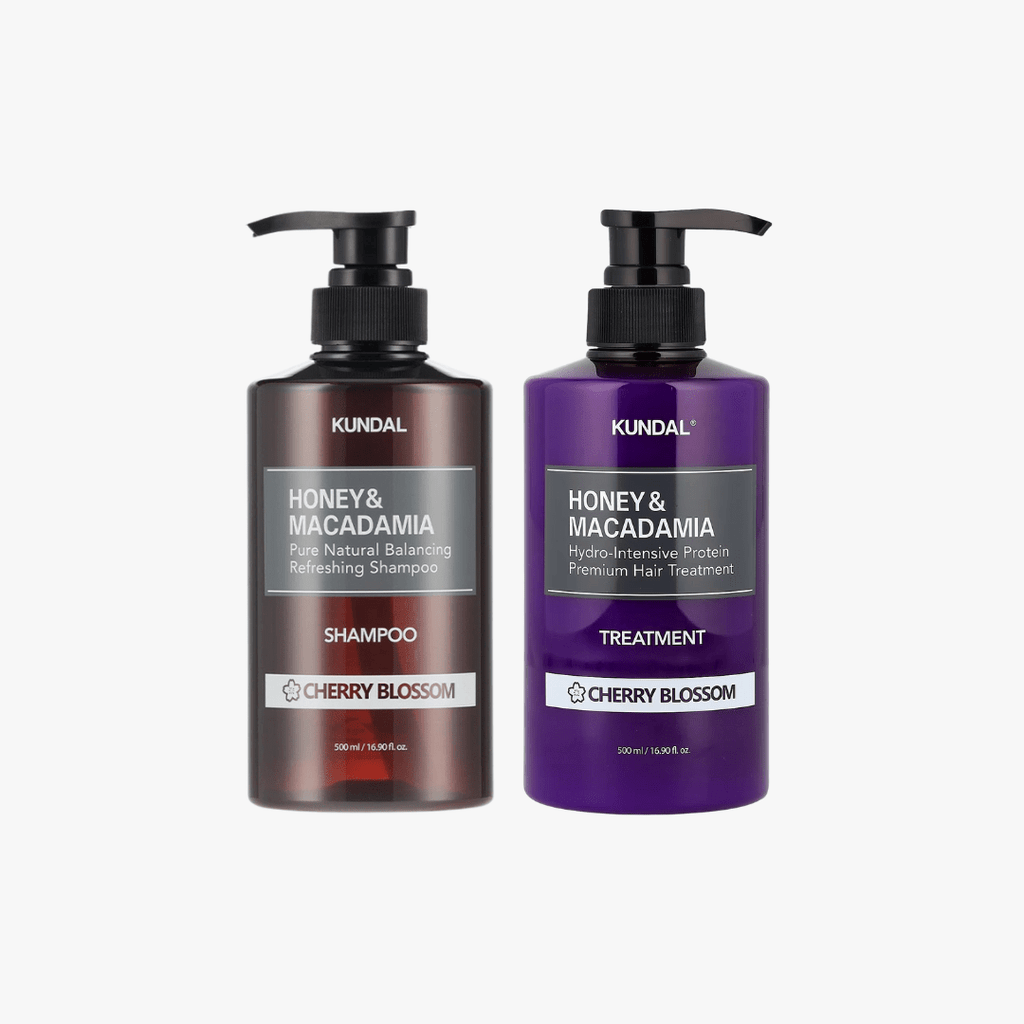 KUNDAL Honey & Macadamia Nature Shampoo Or Treatment Cherry Blossom 500ml