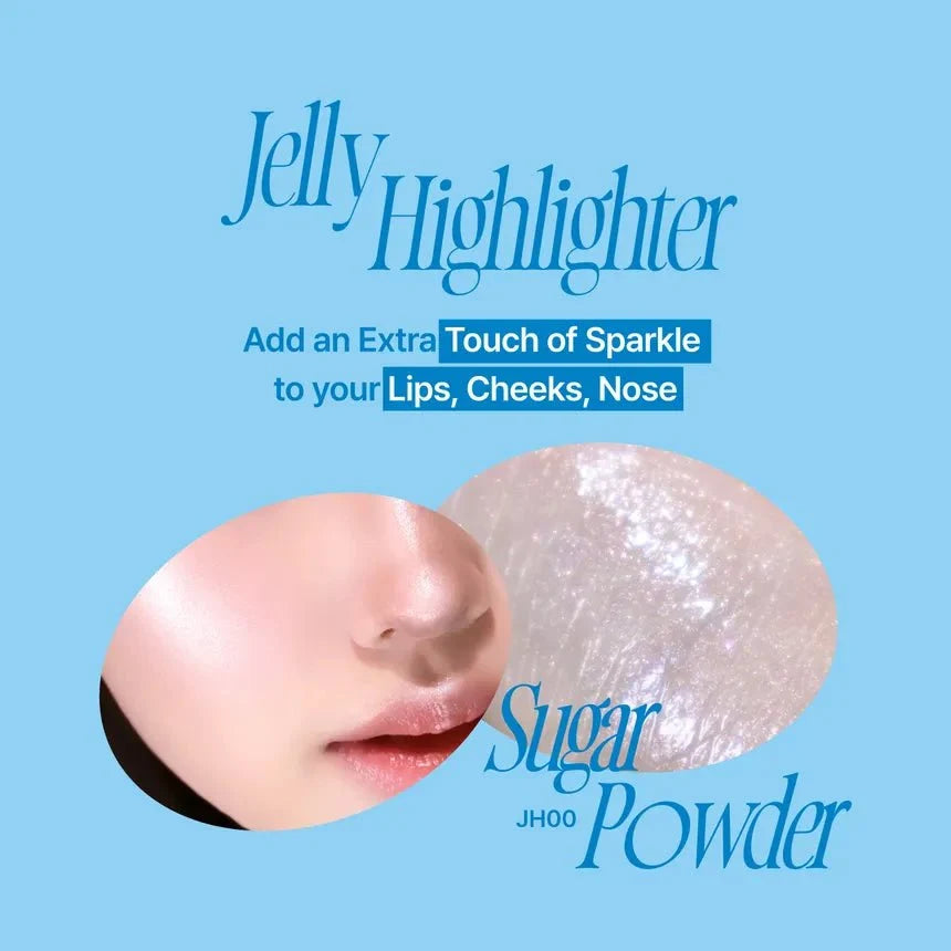 Fwee Lip & Cheek Glowy Jelly Pot + Pendant Keyring Set (Random Color)