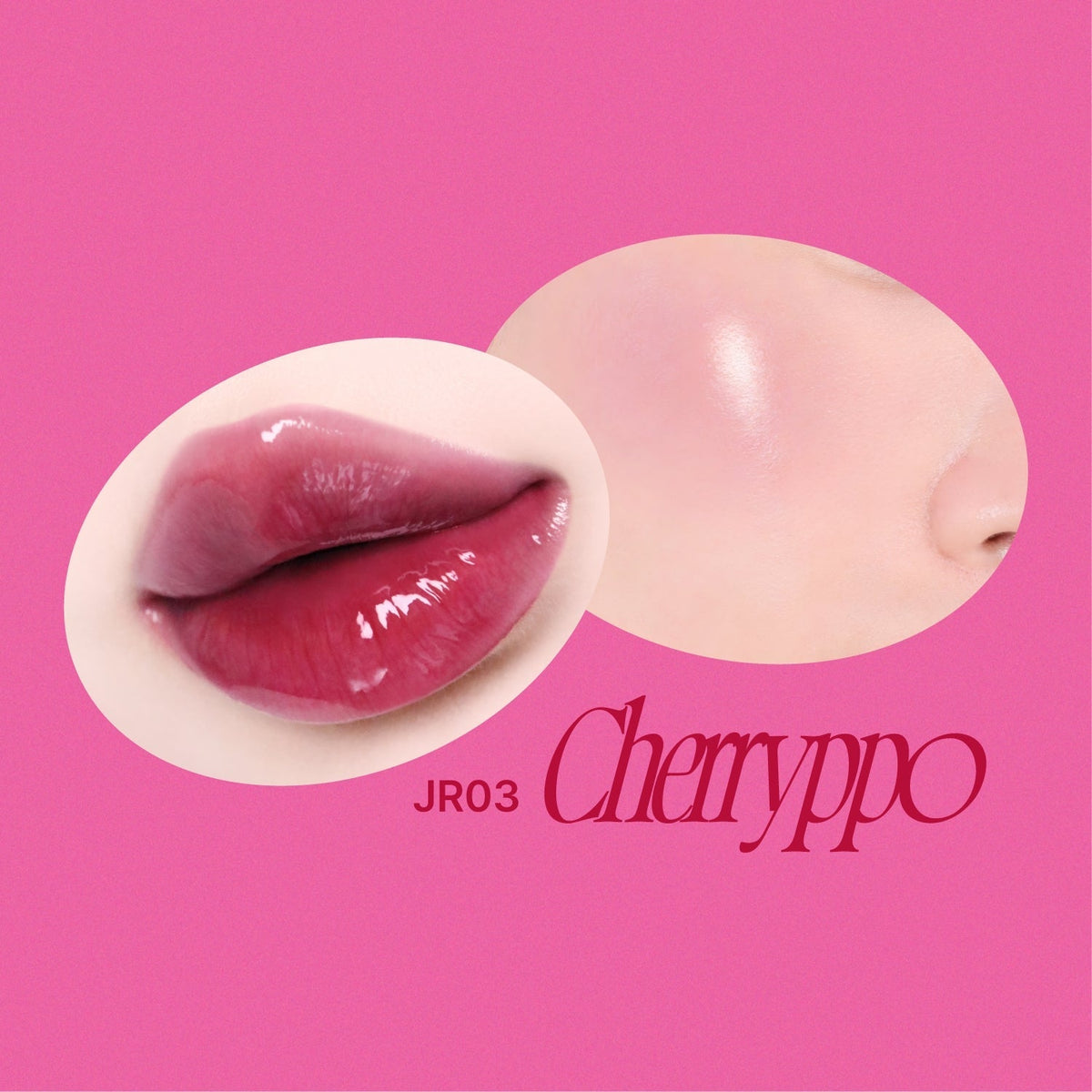 Fwee Lip & Cheek Glowy Jelly Pot + Pendant Keyring Set (Random Color)