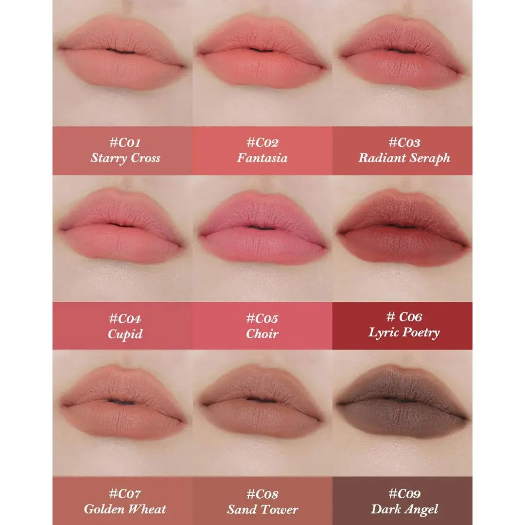 Flower Knows Little Angel Matte Lipstick (9 Colors)