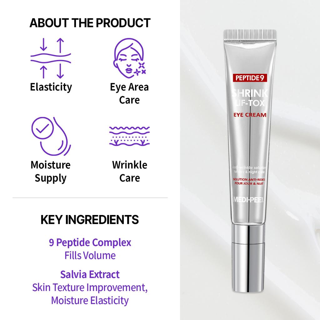 MEDI-PEEL Peptide 9 Volume Lif-Tox Eye Cream 20ml