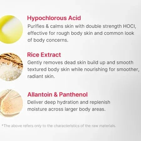 medicube Hypochlorous Acid Body Peel Shot 280ml