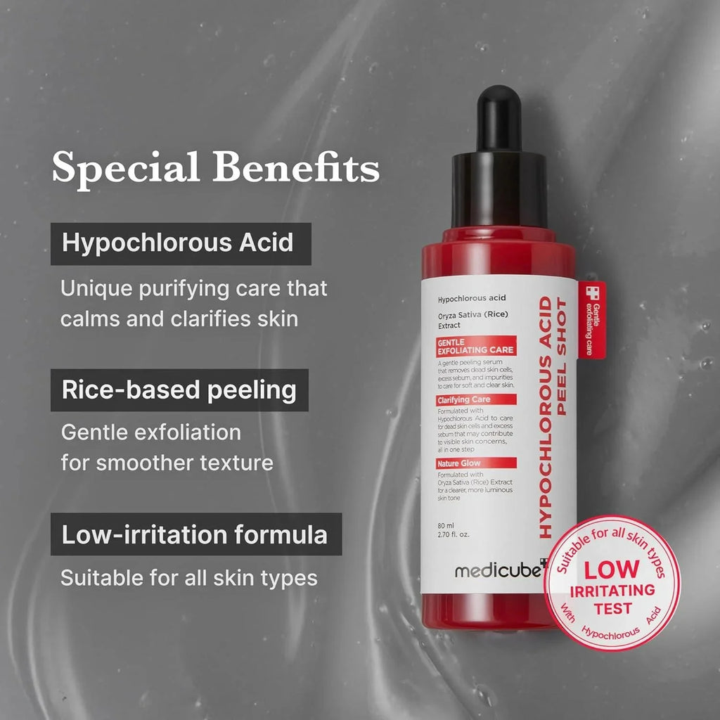 medicube Hypochlorous Acid Peel Shot 80ml