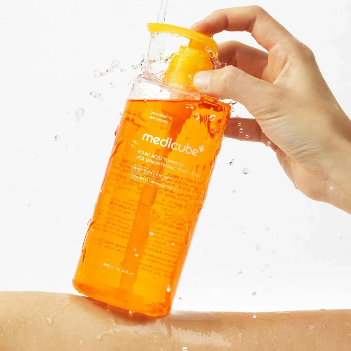 medicube Kojic Acid Turmeric Brightening Body Wash 400ml