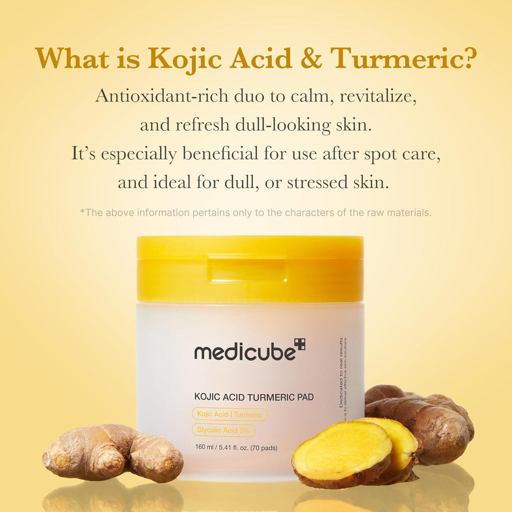 medicube Kojic Acid Turmeric Pad 70ea