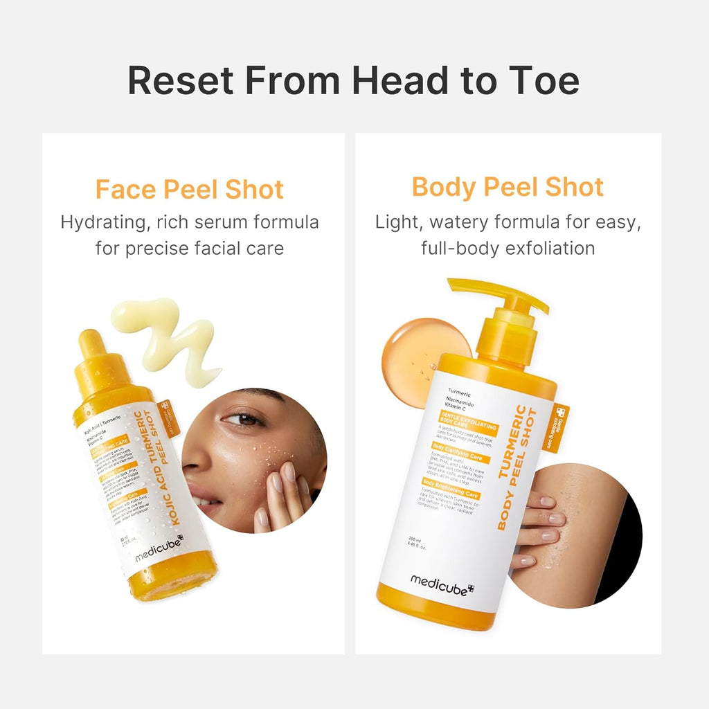 medicube Kojic Acid Turmeric Peel Duo - Brightening & Smoothing