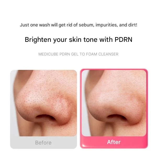 medicube PDRN Hydrating Gel Cleanser 200ml