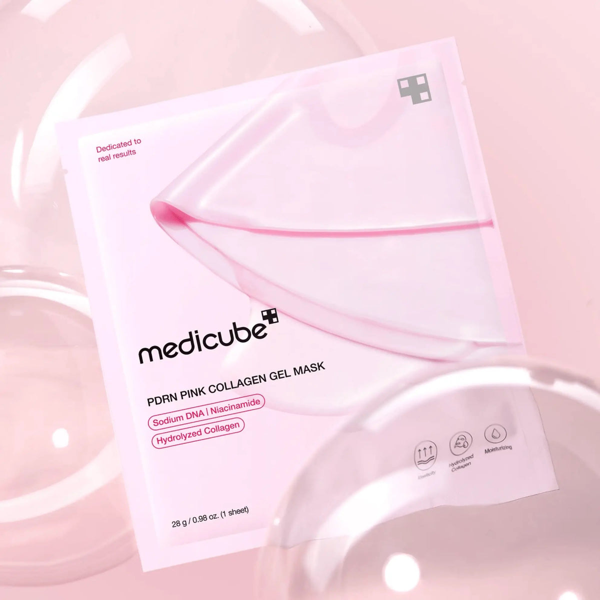 medicube PDRN Pink Collagen Gel Mask (2 Sizes)