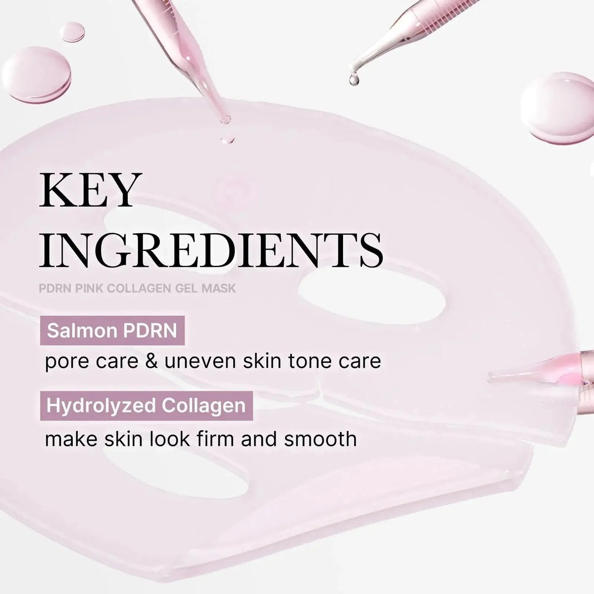 medicube PDRN Pink Collagen Gel Mask (2 Sizes)
