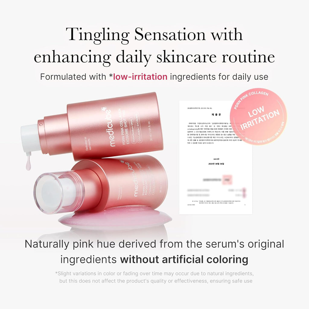 medicube PDRN Pink Exosome Shot Serum 7500 30ml