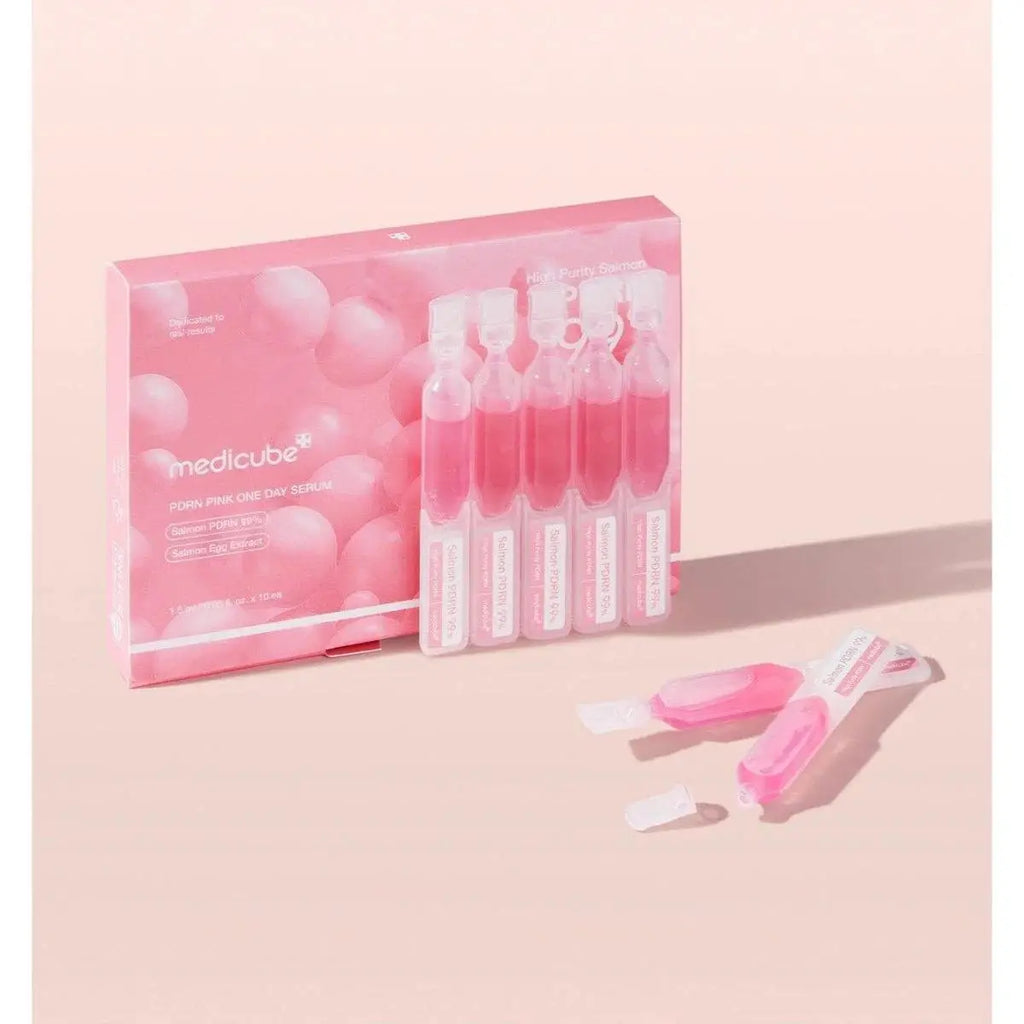 medicube PDRN Pink One Day Serum Set (1.5mlx10)