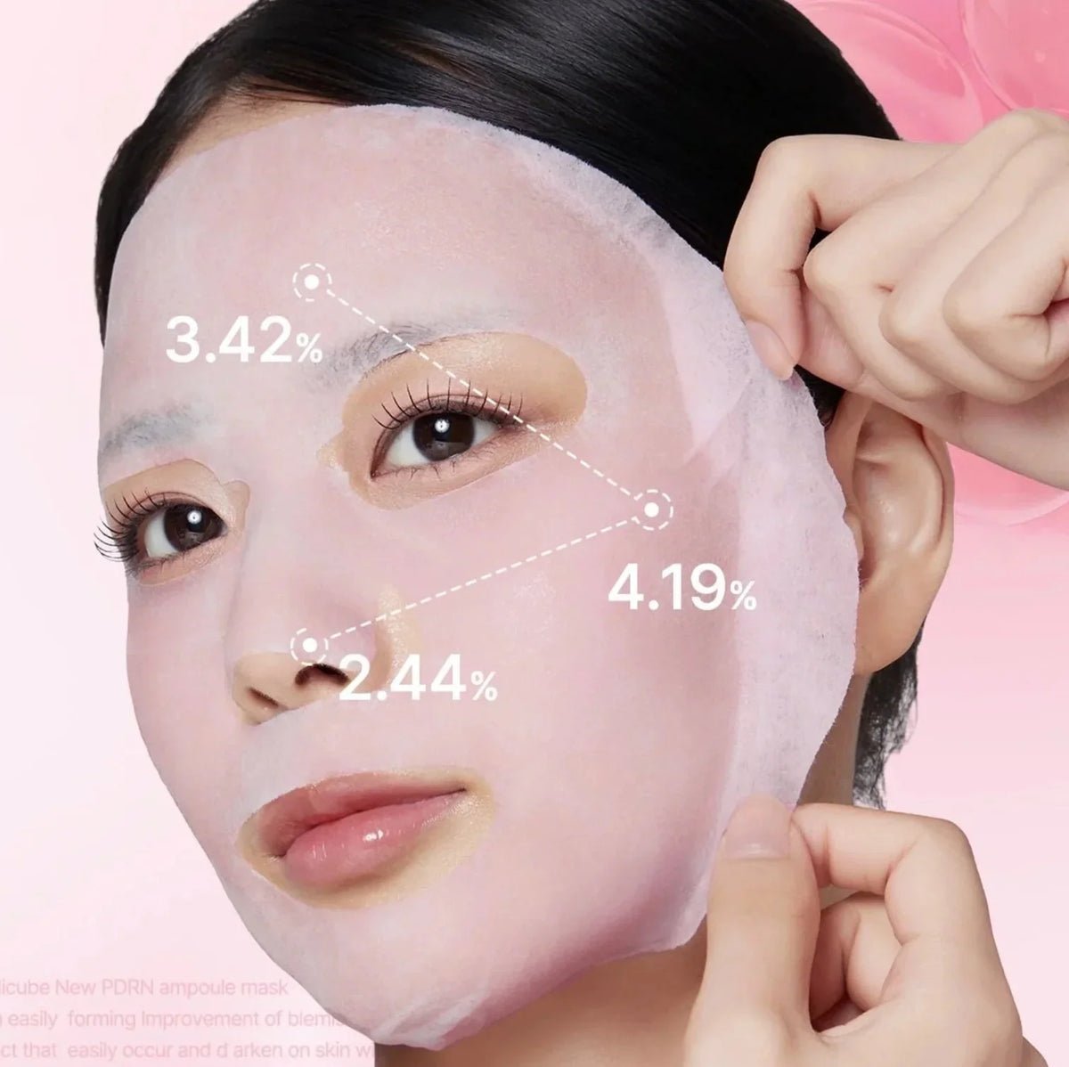 medicube PDRN Pink Peptide Serum Mask