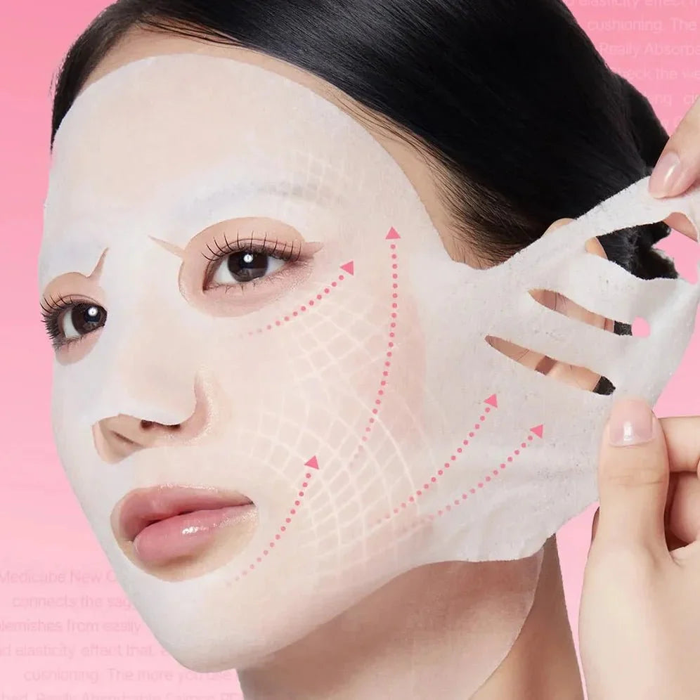medicube PDRN Pink Tension Up Mask 4pcs