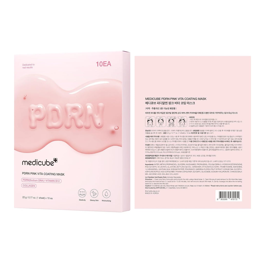 medicube PDRN Pink Vita Coating Mask