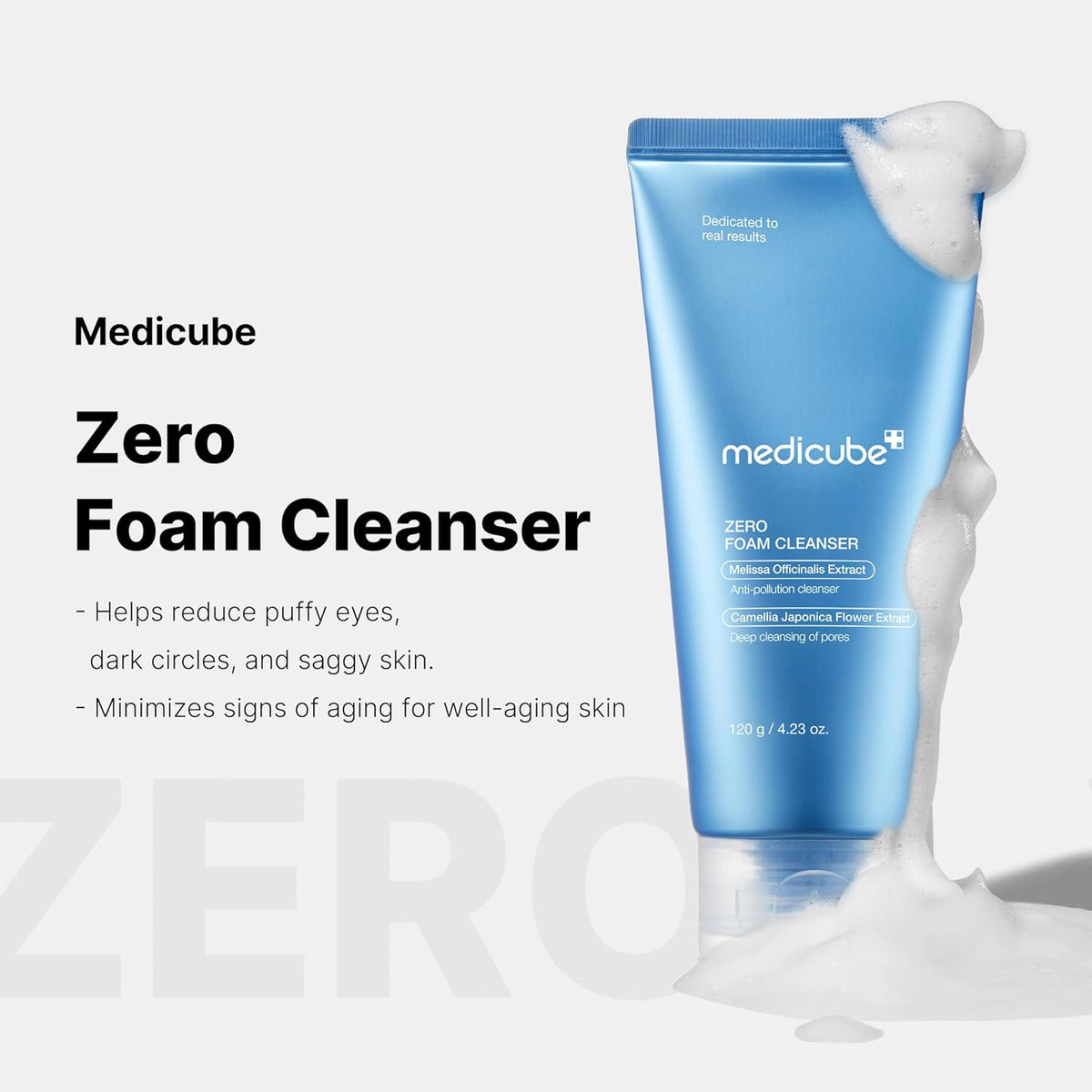 medicube Zero Foam Cleanser 120ml