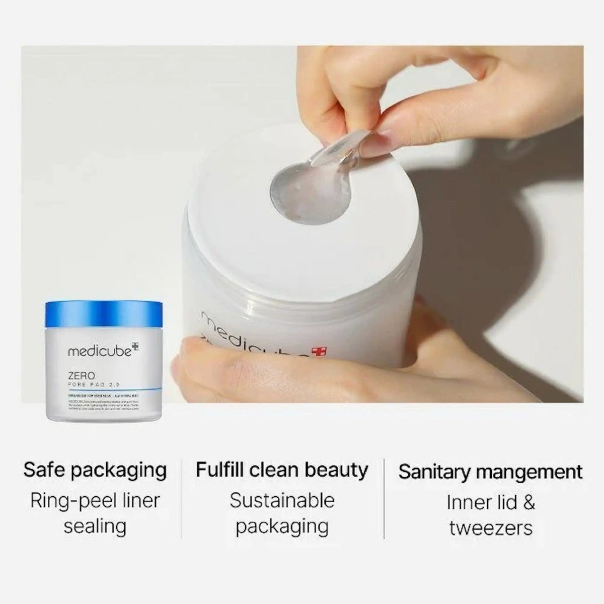 medicube Zero Pore Mild Pad 70pads