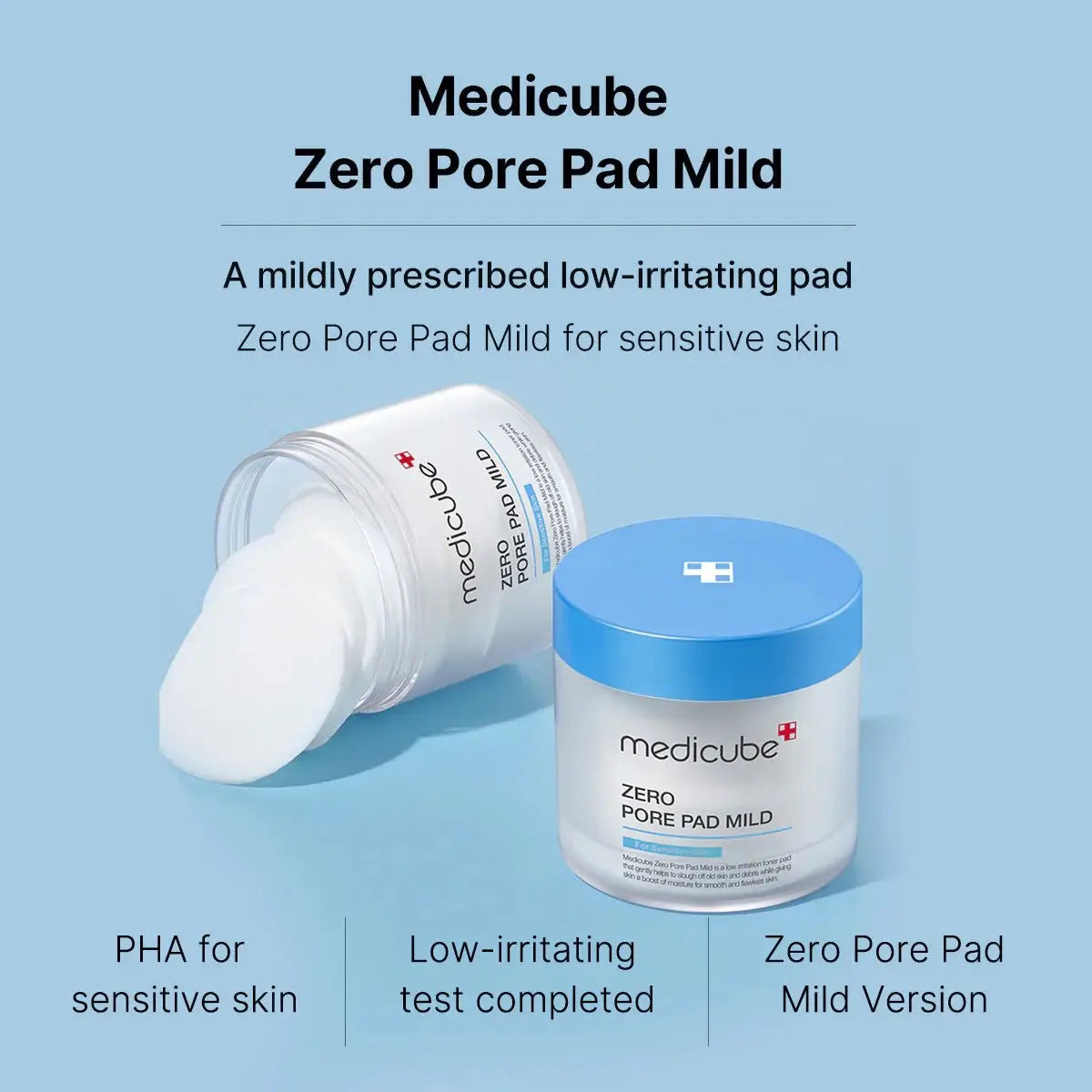medicube Zero Pore Mild Pad 70pads