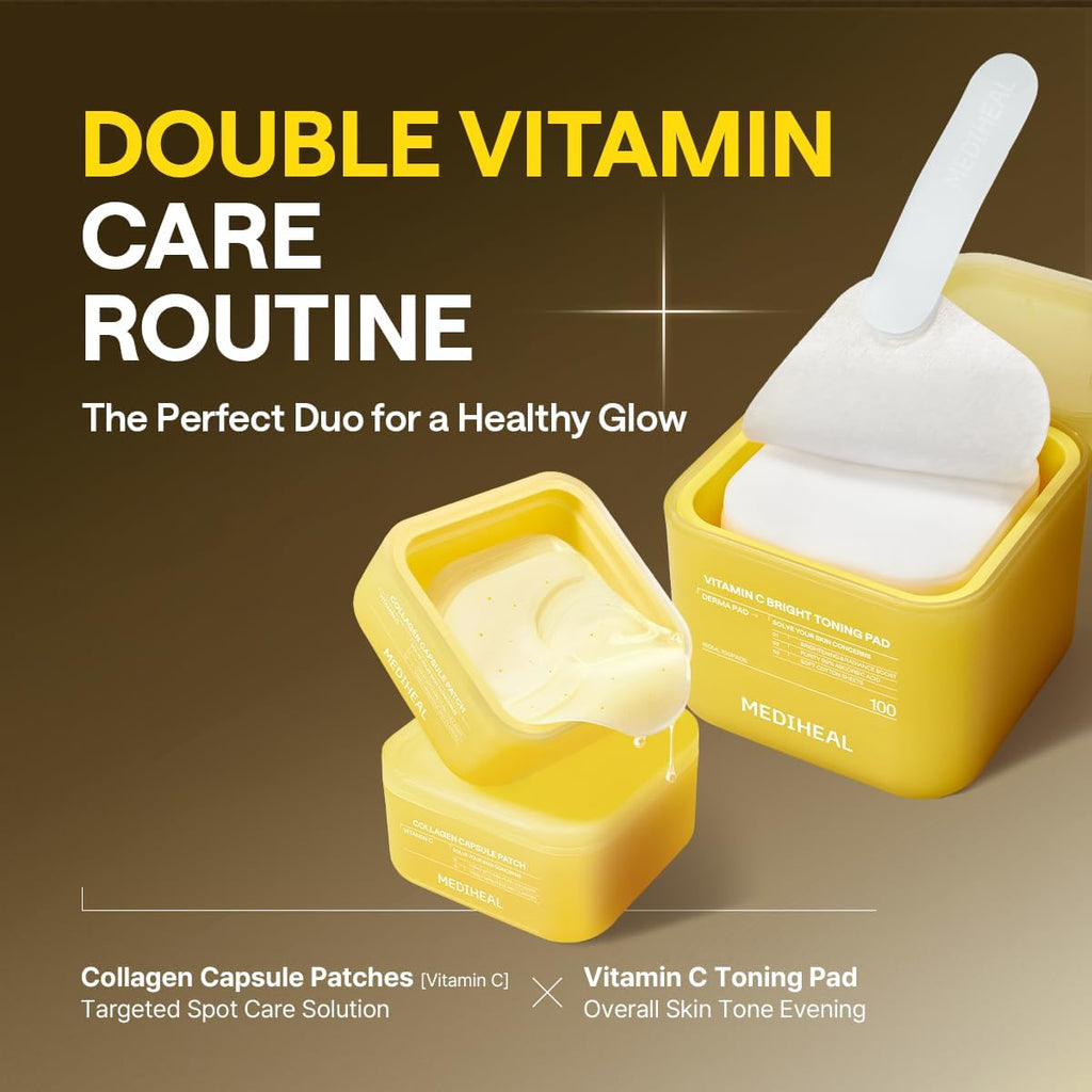 MEDIHEAL Collagen Capsule Patch Vitamin C Firm Brightening 60pcs