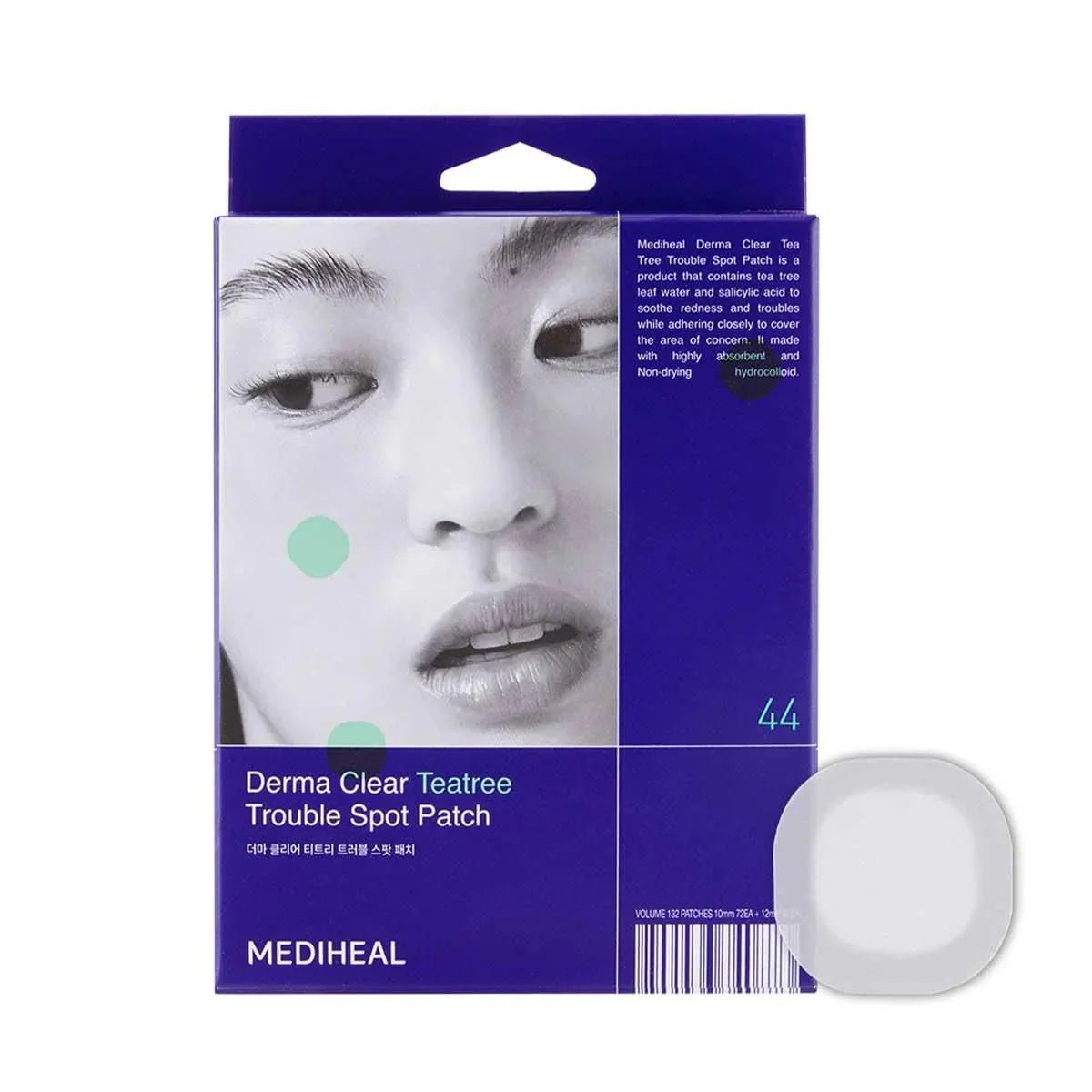 MEDIHEAL Derma Clear Teatree Trouble Spot Patch (44pcs)