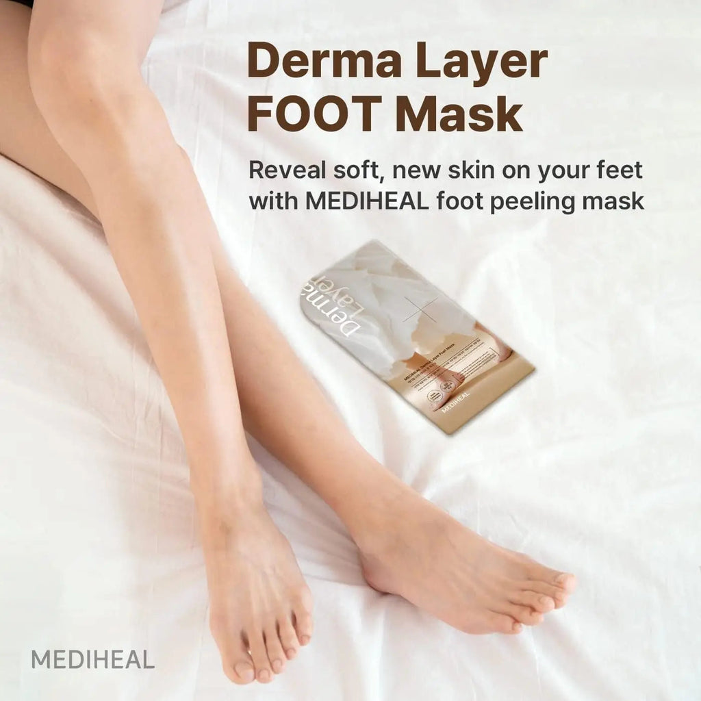 MEDIHEAL Derma Layer Foot Mask (5Packs)