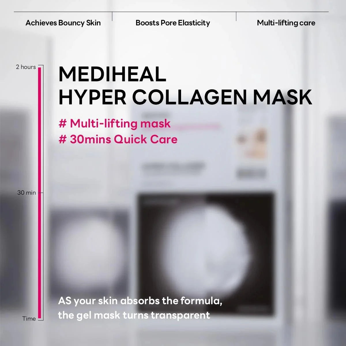 MEDIHEAL Hyper Collagen Mask (4pcs)