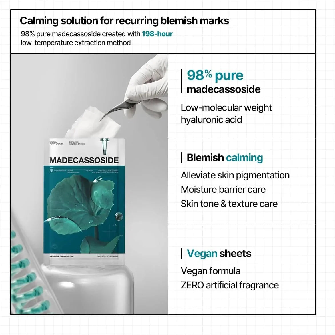 MEDIHEAL Essential Mask Calming Moisture 10 Pieces (2 Types)