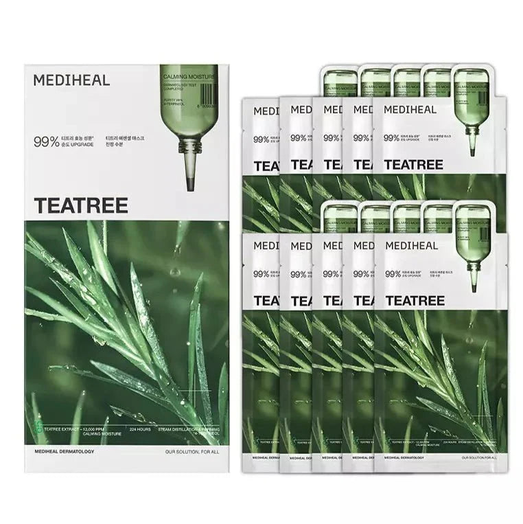 MEDIHEAL Essential Mask Calming Moisture 10 Pieces (2 Types)