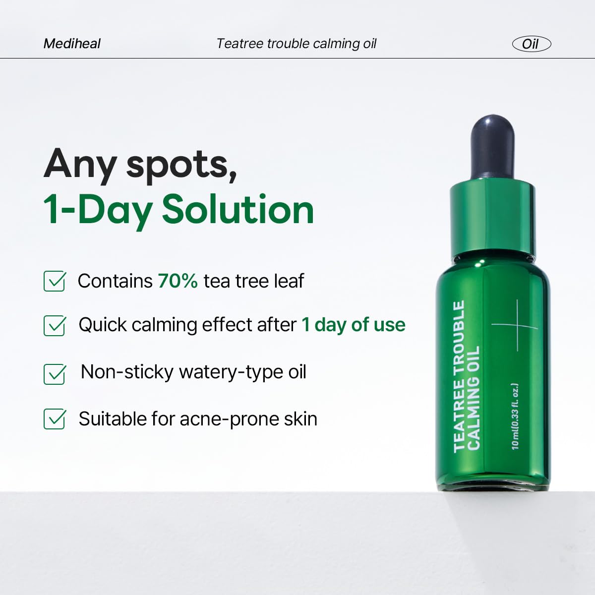 MEDIHEAL Teatree Trouble Calming Oil 10ml